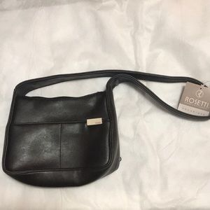 Rosetti handbag/purse dark brown 6” by 8”